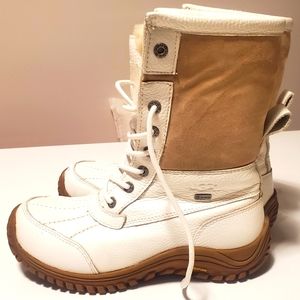 UGG Australia Adirondack Boot White Women's Winter Boots
